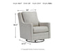 Kambria Swivel Glider Accent Chair - LasVegasFurnitureOnline.com