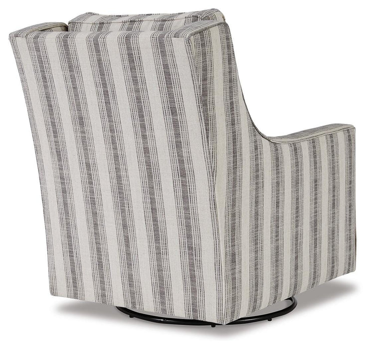Kambria Swivel Glider Accent Chair - LasVegasFurnitureOnline.com