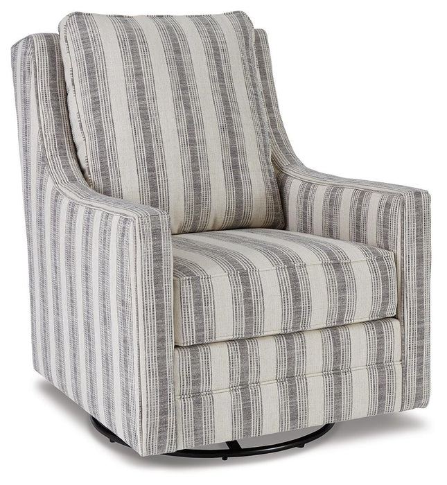 Kambria Swivel Glider Accent Chair - LasVegasFurnitureOnline.com