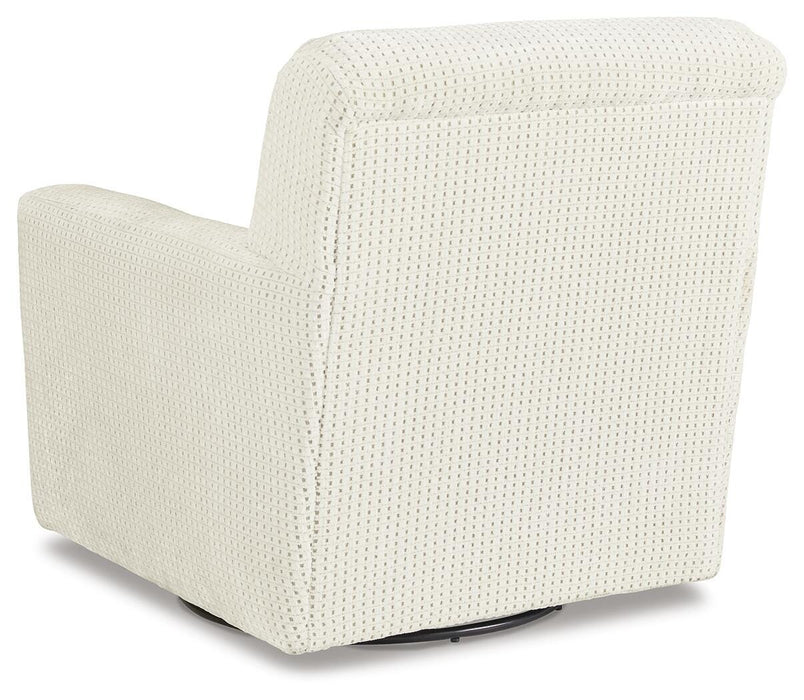 Herstow Swivel Glider Accent Chair - LasVegasFurnitureOnline.com