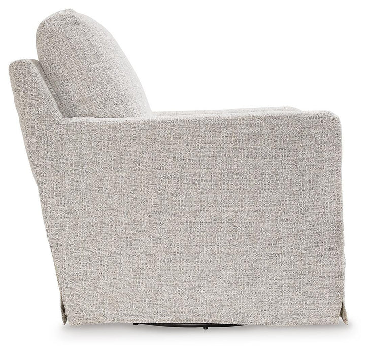 Nenana Next-Gen Nuvella Swivel Glider Accent Chair - LasVegasFurnitureOnline.com