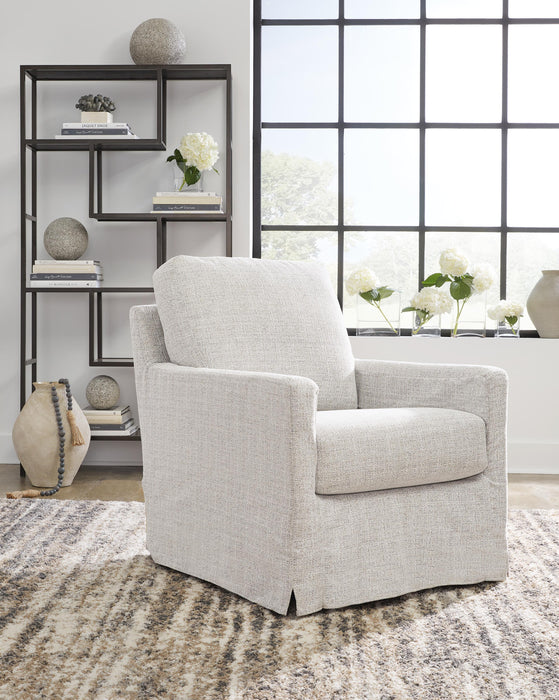 Nenana Next-Gen Nuvella Swivel Glider Accent Chair - LasVegasFurnitureOnline.com