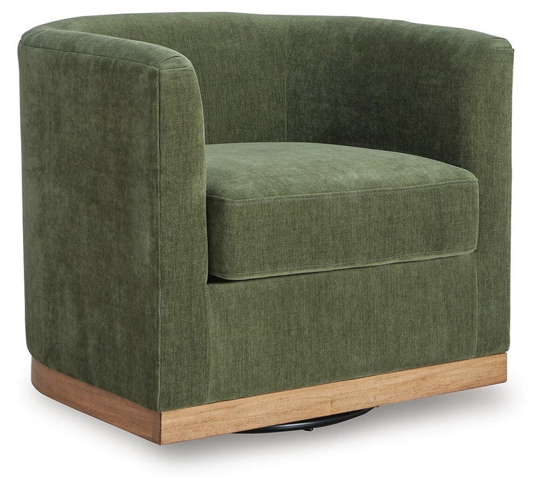 Jersonlow Swivel Accent Chair - LasVegasFurnitureOnline.com