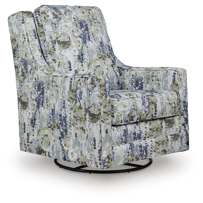 Dustinford Swivel Glider Accent Chair - LasVegasFurnitureOnline.com