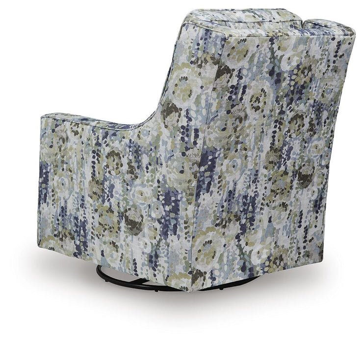 Dustinford Swivel Glider Accent Chair - LasVegasFurnitureOnline.com
