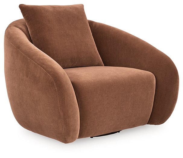 Yahya Swivel Accent Chair - LasVegasFurnitureOnline.com