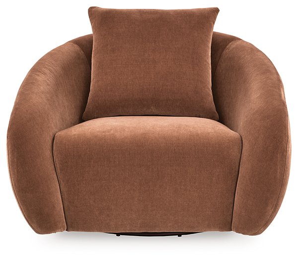 Yahya Swivel Accent Chair - LasVegasFurnitureOnline.com