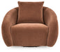 Yahya Swivel Accent Chair - LasVegasFurnitureOnline.com