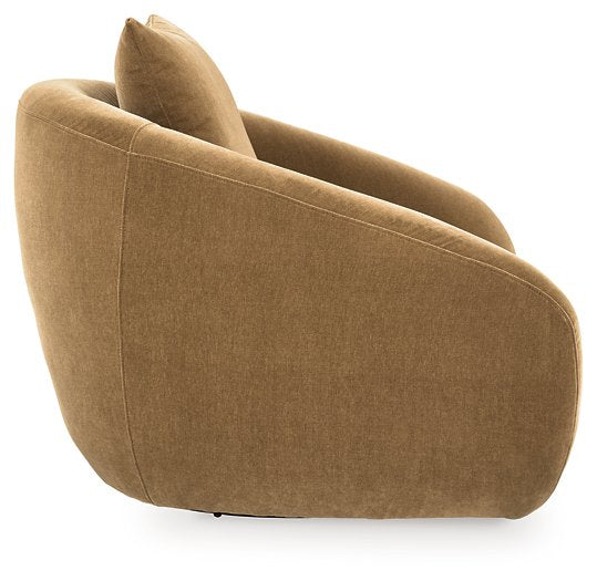 Yahya Swivel Accent Chair - LasVegasFurnitureOnline.com