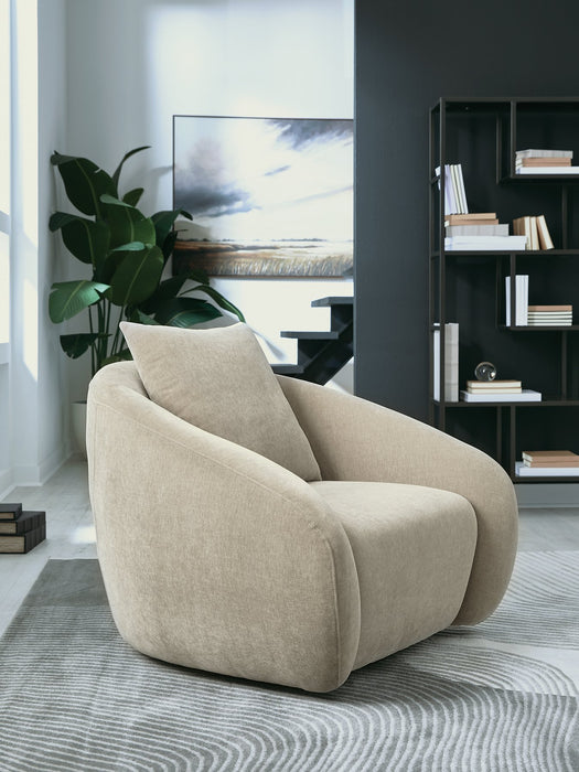 Yahya Swivel Accent Chair - LasVegasFurnitureOnline.com