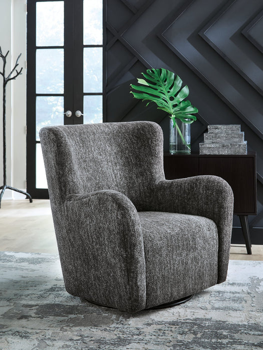 Rowenburg Swivel Glider Accent Chair - LasVegasFurnitureOnline.com