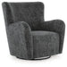 Rowenburg Swivel Glider Accent Chair - LasVegasFurnitureOnline.com