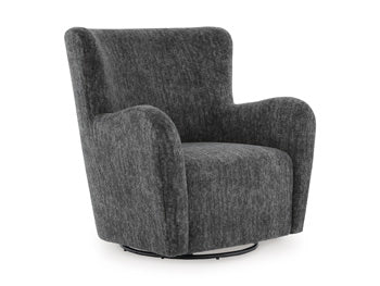 Rowenburg Swivel Glider Accent Chair - LasVegasFurnitureOnline.com