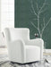 Rowenburg Swivel Glider Accent Chair - LasVegasFurnitureOnline.com