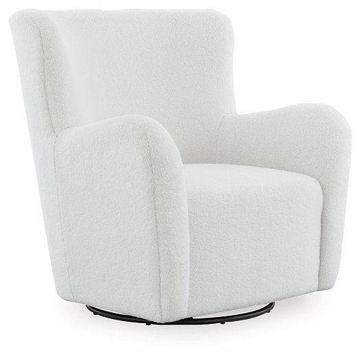 Rowenburg Swivel Glider Accent Chair - LasVegasFurnitureOnline.com