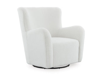 Rowenburg Swivel Glider Accent Chair - LasVegasFurnitureOnline.com