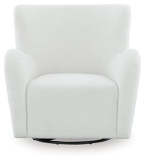 Rowenburg Swivel Glider Accent Chair - LasVegasFurnitureOnline.com