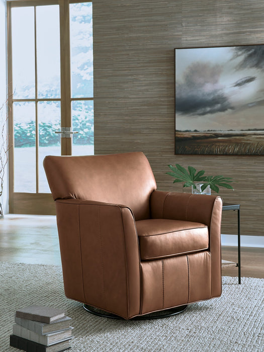 Braydunn Swivel Glider Accent Chair - LasVegasFurnitureOnline.com