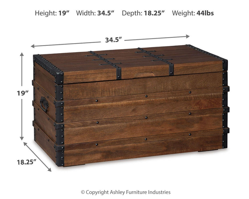 Kettleby Storage Trunk - LasVegasFurnitureOnline.com