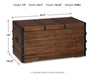 Kettleby Storage Trunk - LasVegasFurnitureOnline.com