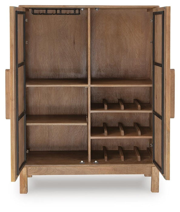Pellamour Bar Cabinet - LasVegasFurnitureOnline.com