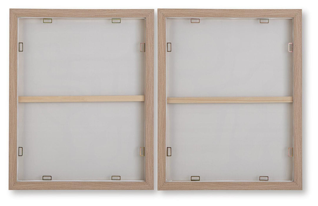Waldett Wall Art (Set of 2) - LasVegasFurnitureOnline.com