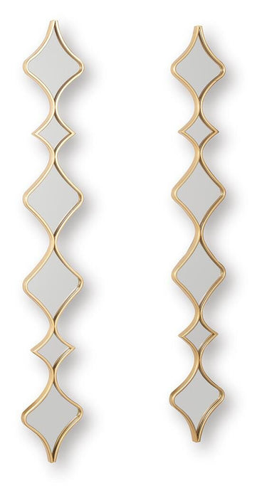 Harriswood Accent Mirror Set (Set of 2) - LasVegasFurnitureOnline.com