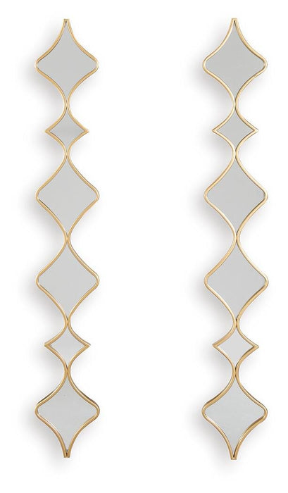 Harriswood Accent Mirror Set (Set of 2) - LasVegasFurnitureOnline.com