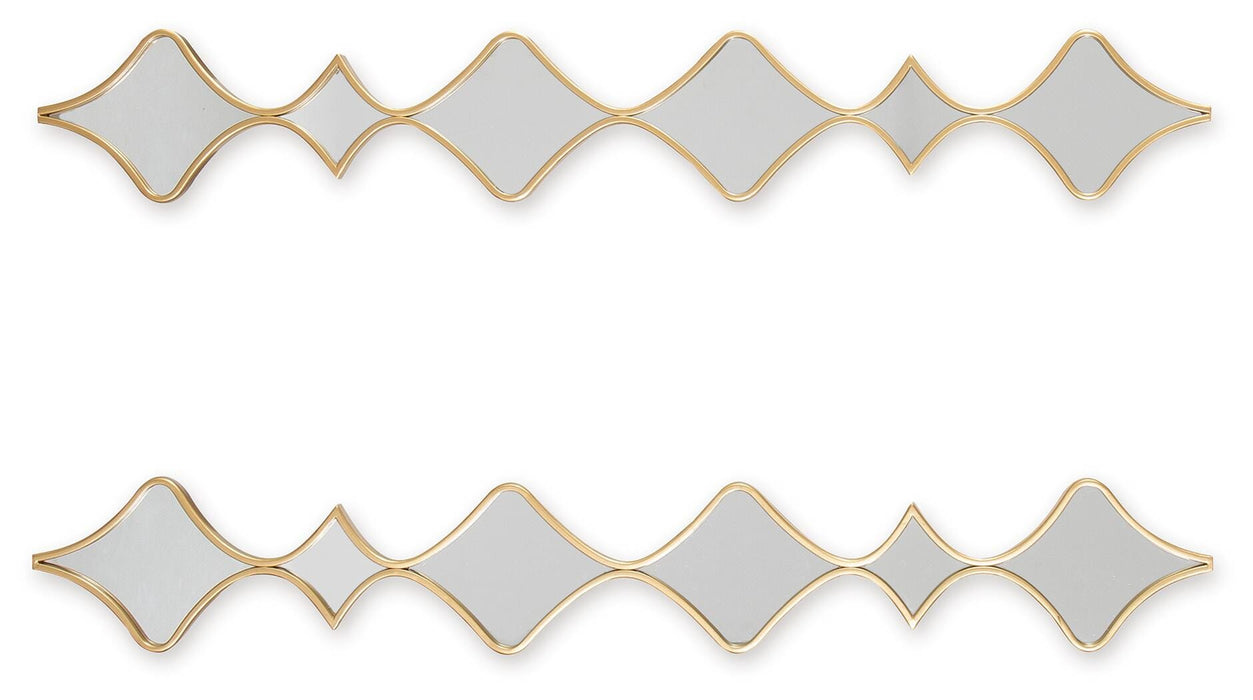Harriswood Accent Mirror Set (Set of 2) - LasVegasFurnitureOnline.com