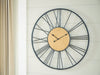 Brockett Wall Clock - LasVegasFurnitureOnline.com