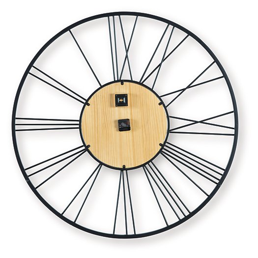 Brockett Wall Clock - LasVegasFurnitureOnline.com
