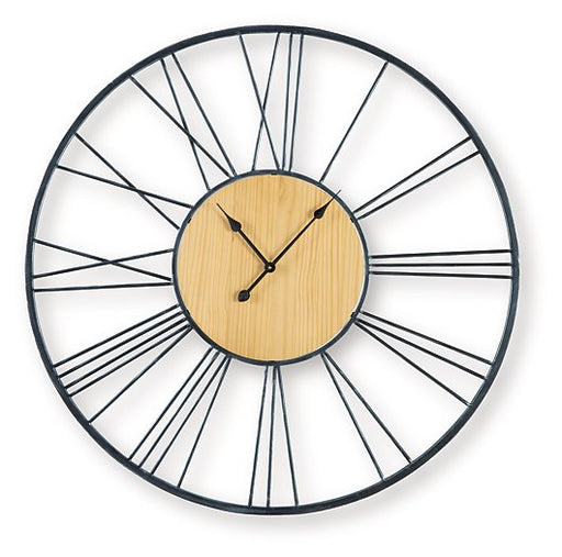 Brockett Wall Clock - LasVegasFurnitureOnline.com