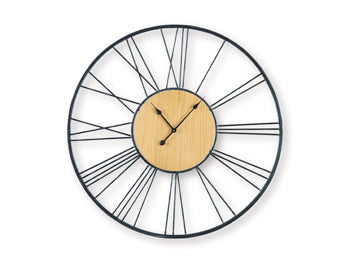Brockett Wall Clock - LasVegasFurnitureOnline.com