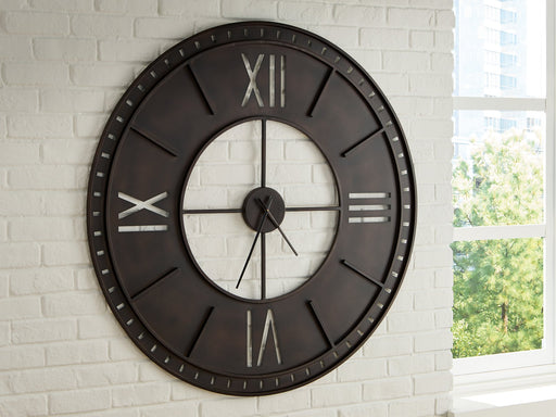 Lytle Wall Clock - LasVegasFurnitureOnline.com