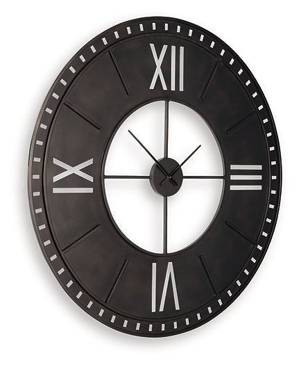 Lytle Wall Clock - LasVegasFurnitureOnline.com