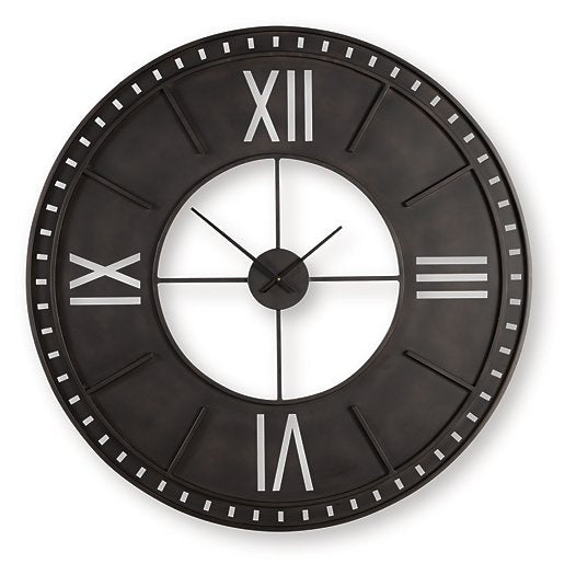 Lytle Wall Clock - LasVegasFurnitureOnline.com