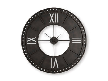 Lytle Wall Clock - LasVegasFurnitureOnline.com