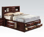 Acme Ireland Queen Storage Bed in Brown 21600Q - LasVegasFurnitureOnline.com
