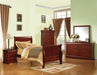 Louis Philippe III Cherry Twin Bed - LasVegasFurnitureOnline.com