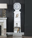 Noralie Mirrored & Faux Diamonds Grandfather Clock - LasVegasFurnitureOnline.com