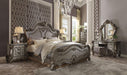 Versailles Antique Platinum Queen Bed - LasVegasFurnitureOnline.com