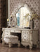 Versailles Bone White Vanity Desk - LasVegasFurnitureOnline.com