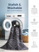 Bunchly 7'10" x 10'3" Washable Rug - LasVegasFurnitureOnline.com