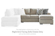 Calnita Sectional with Chaise - LasVegasFurnitureOnline.com