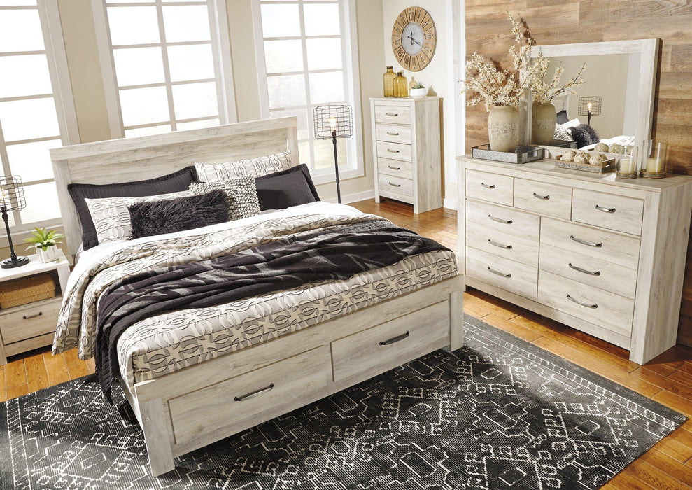 Bellaby Bed with 2 Storage Drawers - LasVegasFurnitureOnline.com