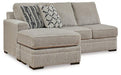 Calnita Sectional with Chaise - LasVegasFurnitureOnline.com