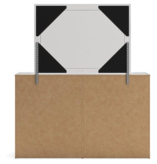 Cayboni Dresser and Mirror - LasVegasFurnitureOnline.com