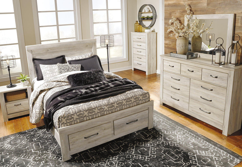 Bellaby Bed with 2 Storage Drawers - LasVegasFurnitureOnline.com