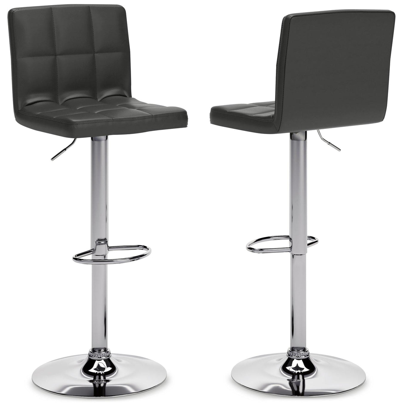 Bellatier Adjustable Height Bar Stool - LasVegasFurnitureOnline.com