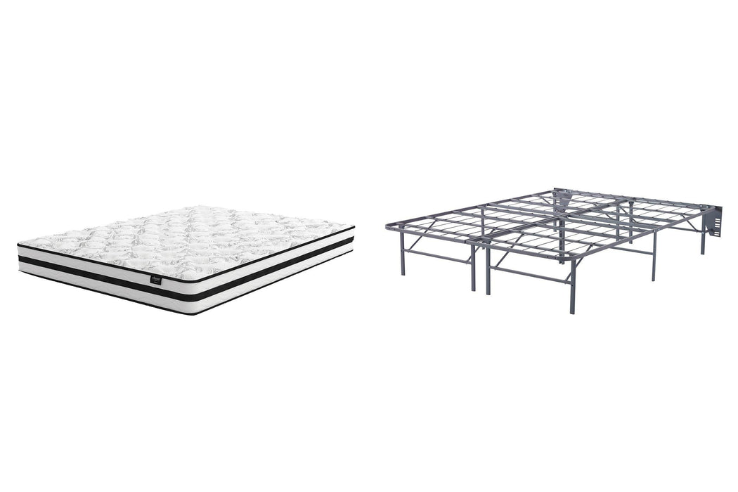 8 Inch Chime Innerspring Mattress Set - LasVegasFurnitureOnline.com